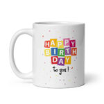 Cốc sứ hình Happy Birthday to You