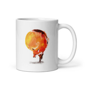 Cốc sứ hình Sun Fox độc đáo