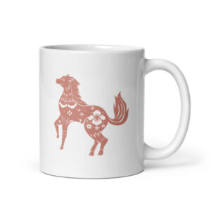 Cốc sứ hình Con Giáp Tuổi Ngọ