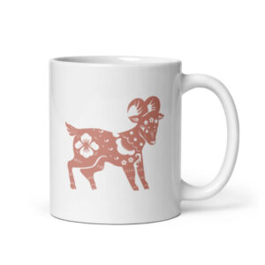 Cốc sứ hình Con Giáp Tuổi Mùi