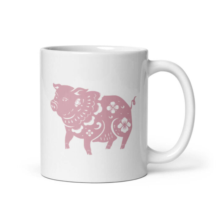 Cốc sứ hình Con Giáp Tuổi Hợi