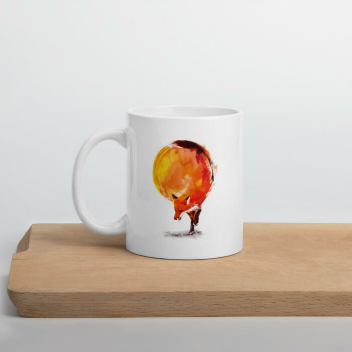 Cốc sứ hình Sun Fox độc đáo