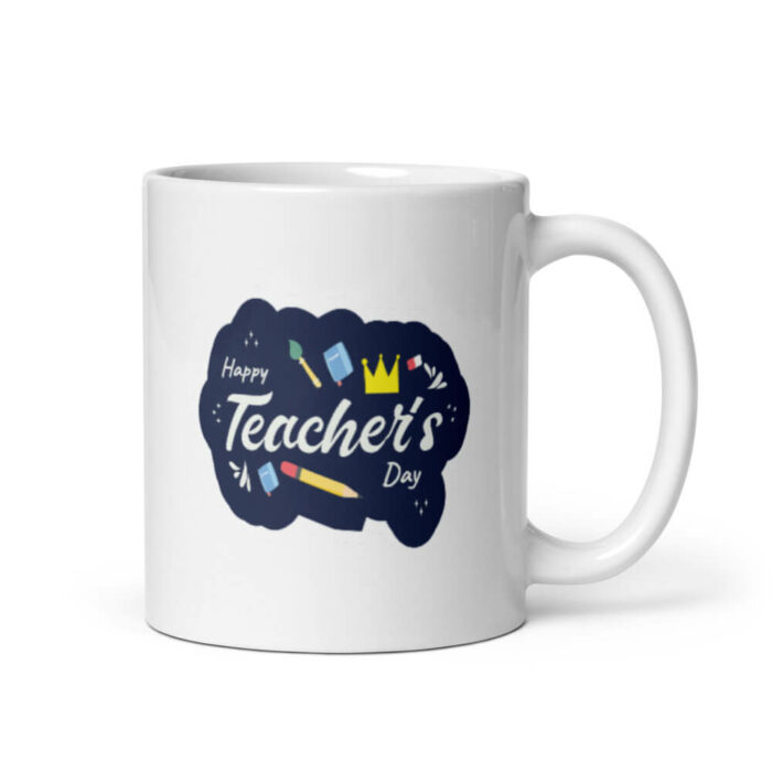 Cốc sứ quà tặng 20/11 hình Happy Teacher's Day kiểu 2