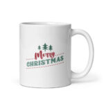 Cốc sứ hình Merry Christmas kiểu 2