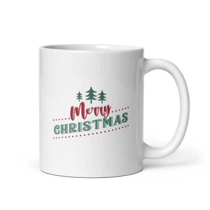 Cốc sứ hình Merry Christmas kiểu 2