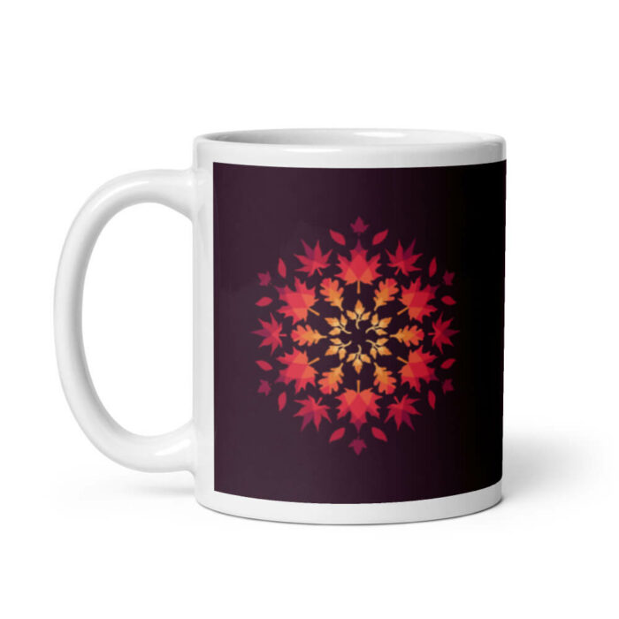 Cốc sứ nghệ thuật Nắng mùa thu