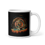 Cốc sứ nghệ thuật Hình học mặt trời mọc