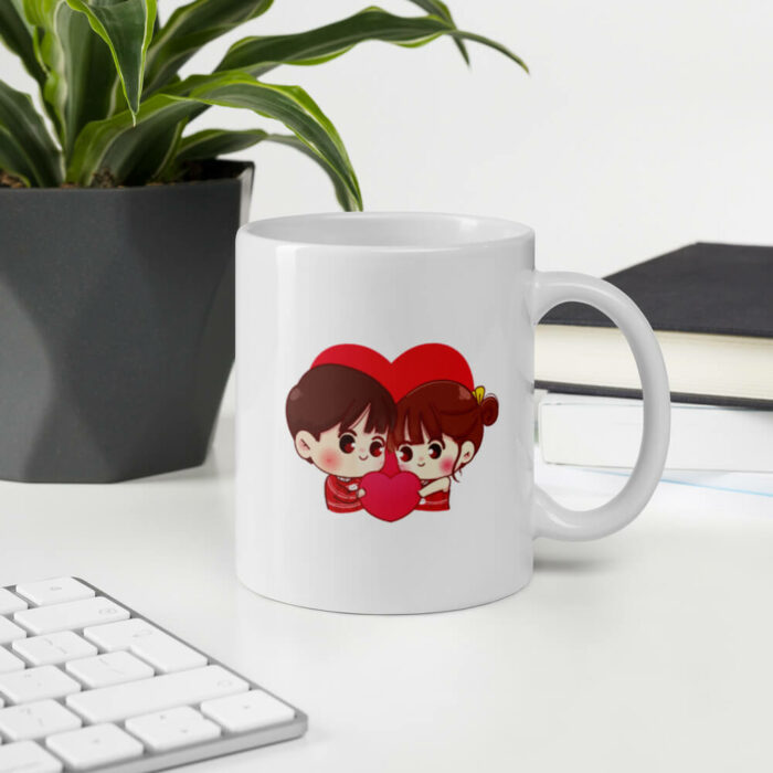 Cốc sứ tình yêu dành cho cặp đôi