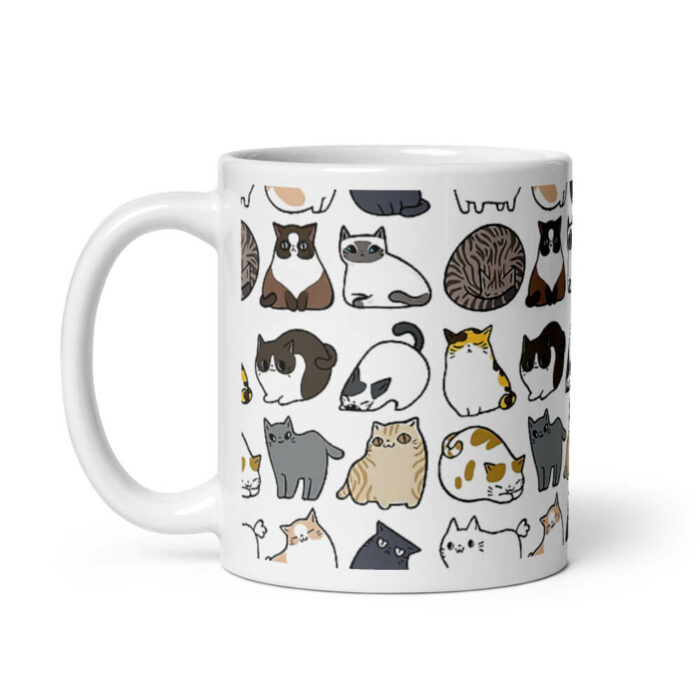 Cốc sứ hình mèo Cats Cats Cats dễ thương