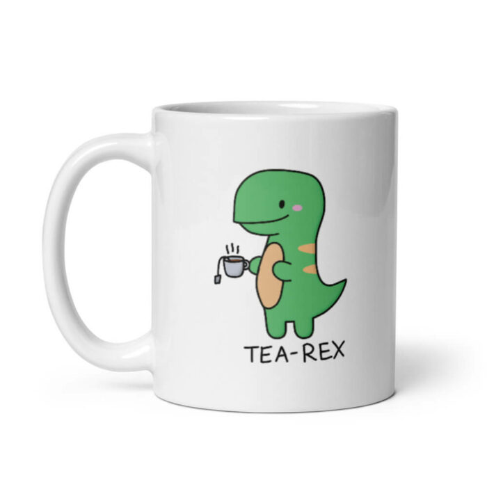 Cốc sứ hình Tea-rex ngộ nghĩnh và dễ thương
