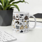 Cốc sứ hình mèo Cats Cats Cats dễ thương