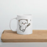 Bộ hai cốc sứ dành cho cặp đôi hình mèo Peach và Goma 3