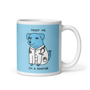 Cốc sứ hình Dogtor độc đáo và đáng yêu