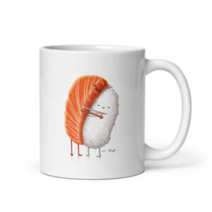 Cốc sứ hình Sushi Hug dễ thương