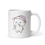 Bộ hai cốc sứ dành cho cặp đôi hình mèo Peach và Goma 2