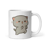 Bộ hai cốc sứ dành cho cặp đôi hình mèo Peach và Goma 3