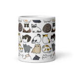 Cốc sứ hình mèo Cats Cats Cats dễ thương