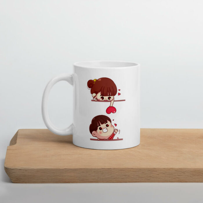 Cốc sứ quà tặng người yêu đáng yêu