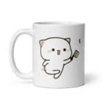 Bộ hai cốc sứ dành cho cặp đôi hình mèo Peach và Goma 3