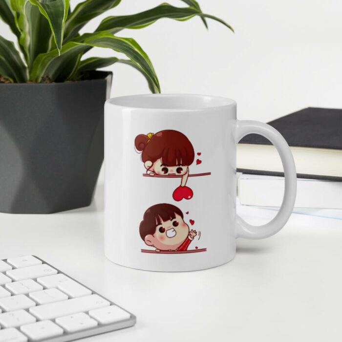 Cốc sứ quà tặng người yêu đáng yêu