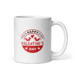 Cốc sứ hình Happy Valentine's Day