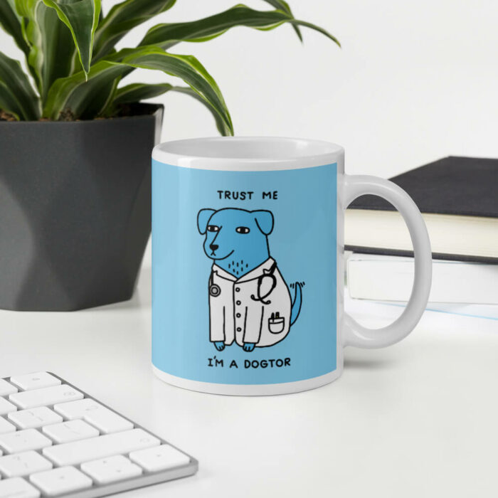 Cốc sứ hình Dogtor độc đáo và đáng yêu