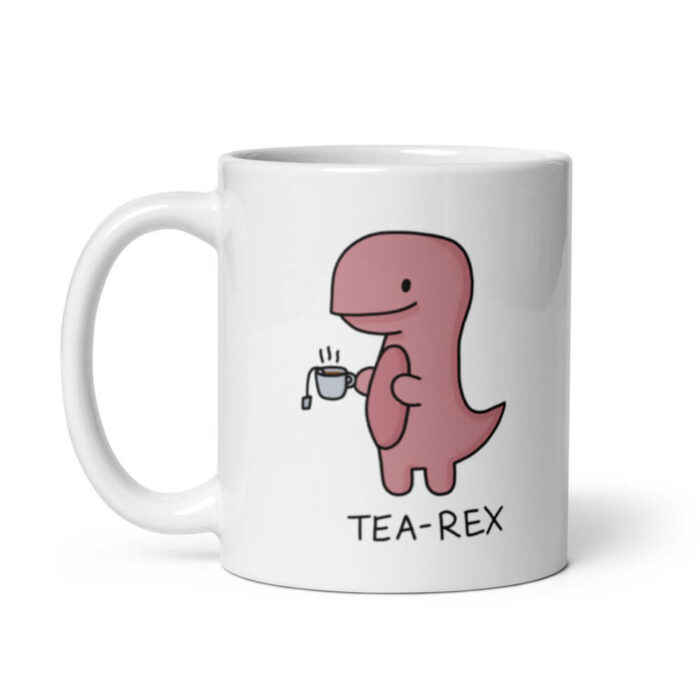 Cốc sứ hình Tea-rex dễ thương