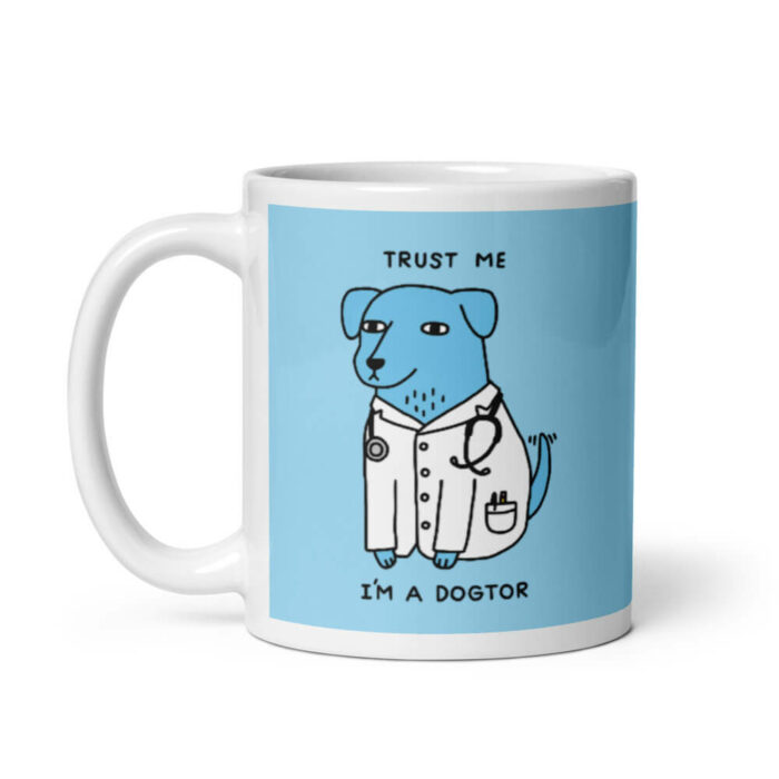 Cốc sứ hình Dogtor độc đáo và đáng yêu