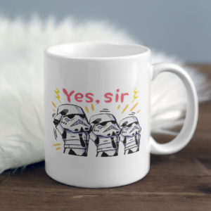 Ly Cốc sứ cao cấp hình Star Wars