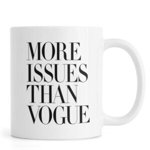 Ly sứ  hình More Issues Than Vogue