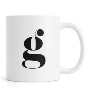 Ly sứ  hình G Letter