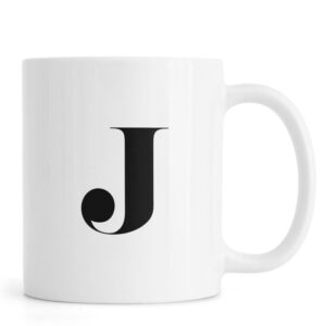 Ly sứ  hình J Letter