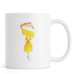 Ly sứ  hình Cake Heads Lemon