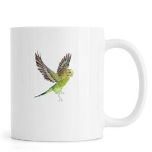 Ly sứ  hình Wellensittich