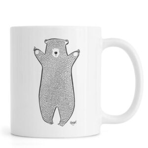 Ly sứ  hình Bear 2