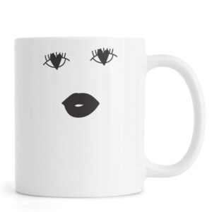 Ly sứ  hình Heart Eyes