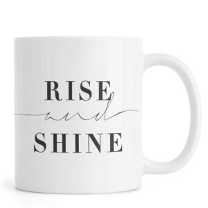 Ly sứ  hình Rise and Shine