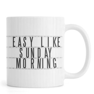 Ly sứ  hình Sunday Morning