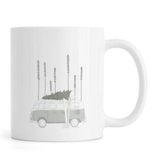 Ly sứ  hình Winter Van