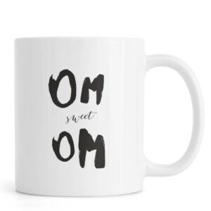 Ly sứ  hình Om Sweet Om