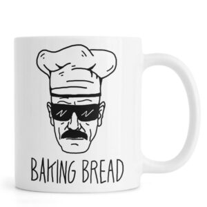 Ly sứ  hình Bake Bread