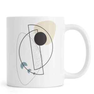 Ly sứ  hình Geometric Mobile