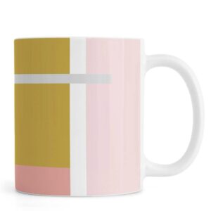 Ly sứ  hình Color Blocking