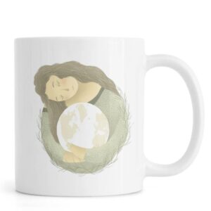 Ly sứ  hình Love Earth