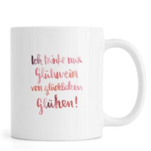Ly sứ  hình Glühwein