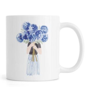 Ly sứ  hình Flowergirl 8