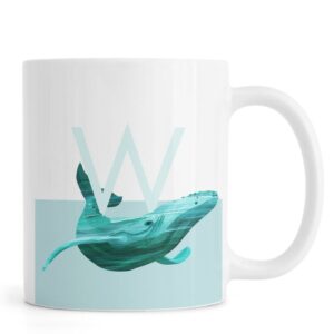 Ly sứ  hình W Whale