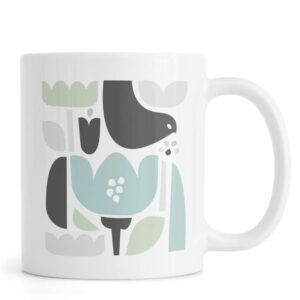 Ly sứ  hình Flower Fields Ii