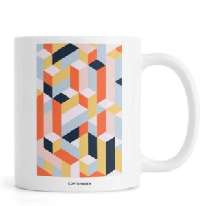 Ly sứ  hình Copenhagen