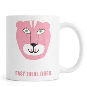 Ly sứ  hình Pink Cat